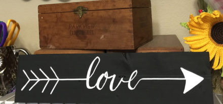 DIY Wooden Calligraphy Signs
